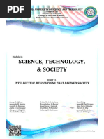 Science, Technology, & Society: Intellectual Revolutions That Defined Society