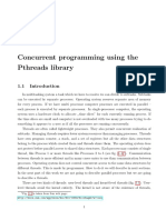 Concurrent Programming Using Threads