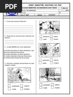 AVALIAÇÃO DE GEOGRAFIA - 4º Ano