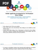 Innovation Workshop - Mobile Application For Relay Setting Calculation