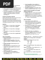 Chapter 6 Linear Inequalities