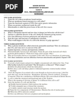 CBSE Class 9 Science Worksheet - Fundamental Unit of Life