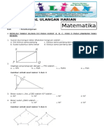 Soal Matematika Kelas 9 SD Bab 1 Kesebangunan Dan Kunci Jawaban