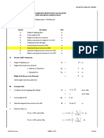 Direct Stroke Lightning Protection Calculation For 110Kv Switchyard by Lighting Mast Reference