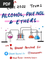 Alcohol, Phenol and Ethers Digital Notes by Bharat Panchal