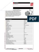 Compactline Antenna, Dual Polarized, 6 FT 7.125 - 8.5 GHZ: Technical Data Sheet Sbx6-W71Ab