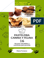 Recetario Pasteleria Canina y Felina