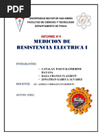 Medicion de Resistencia Electrica K J C