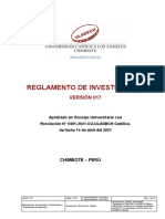 Reglamento Investigacion v017