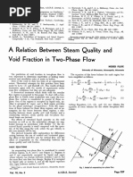 Relation Between Steam Quality and Fraction in Two-Phase: Ibid.