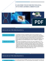 Importancia de Los Insectos en Biotecnologia, Alimentacion