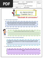 Ficha de Plan Lector 4 Quinto Grado