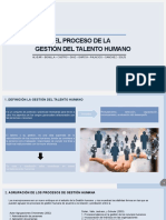 El Proceso de La Gestión Del Talento Humano