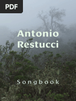 Antonio Restucci Songbook 191206 Sin Marcas de Corte