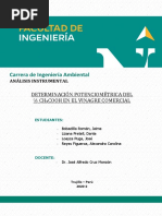 Informe N°5 - Determinación Potenciométrica Del de Ácido Acético en El Vinagre Comercial