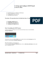 Operation Sheet 4.1 - Email Server