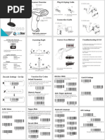 1D Barcode Scanner: Quick Start Guide