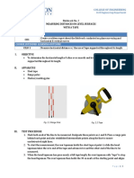 Bedeser Fieldwork No. 2 Measuring Distances On Level Surfaces With A Tape