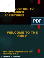 Introduction To The Sacred Scriptures