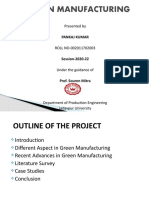 Green Manufacturing