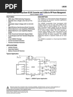 Lm3280 Adjustable Step-Down DC-DC Converter and 3 Ldos For RF Power Management