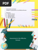 Chapter 6 Assessment in Affective Domain Final