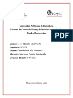 Cuadro Comparativo, Economía