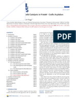 Update 1 Of:: Use of Solid Catalysts in Friedel Crafts Acylation Reactions