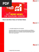 How To Get More Views On Youtube Videos