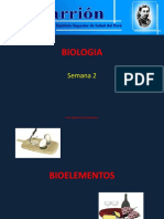 Semana 2 - Bioelementos