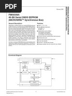 FM93C66A 4K-Bit Serial CMOS EEPROM (MICROWIRE™ Synchronous Bus)