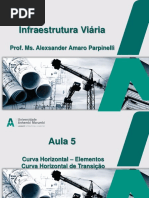 Infraestrutura Viaria - Aula 4 - Curva Horizontal Composta e de Transição