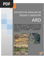 Estudio de Riesgo y Desastre