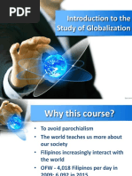 Introduction To The Study of Globalization