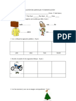 Evaluacion Lenguaje Consonantes N D T