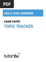 Business TopicTracker Alevel AQA