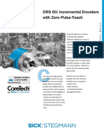 DRS 60: Incremental Encoders With Zero-Pulse-Teach: Number of Lines 1 Up To 8,192