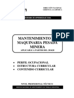 Mantenimiento de Maquinaria Pesada Minera 201620