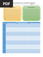 Formato para Análisis de Caso y Diagnóstico Diferencial