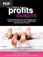 CLIENT ATTRACTION & PROFITS BLUEPRINT - by Ben Angel