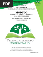 Actividades 1er Semestre Telebachillearto Comunitario