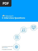 C Interview Questions: Click Here