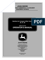 Operator'S Manual: John Deere