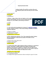 Respiratory Disorders NCLEX