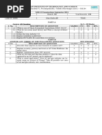 IOT MID - II Question Paper