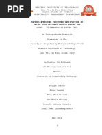 (Abstract) Factors Affecting Customers Satisfaction in Online Food Delivery Service During The COVID19 Pandemic in Iloilo City