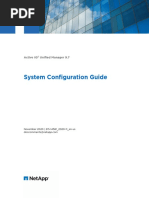 System Configuration Guide: Active IQ Unified Manager 9.7