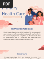 Primary Health Care: Prepared By: Ezra Angeli C. Joaquin, RN