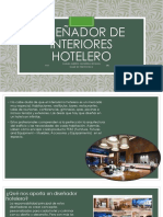 DISEÑADOR DE INTERIORES HOTELERO y DECORADOR DE INTERIORES