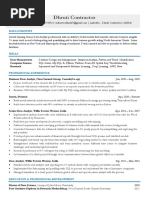 Dhruti Contractor - Resume